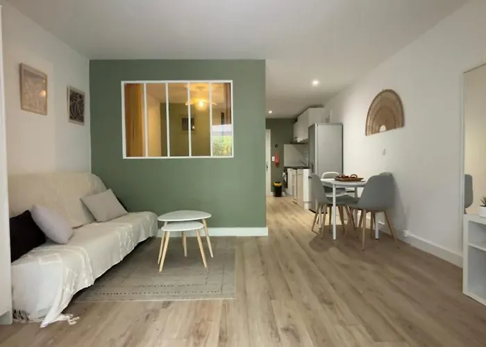 Appartement T2 Jardin&accès Privée