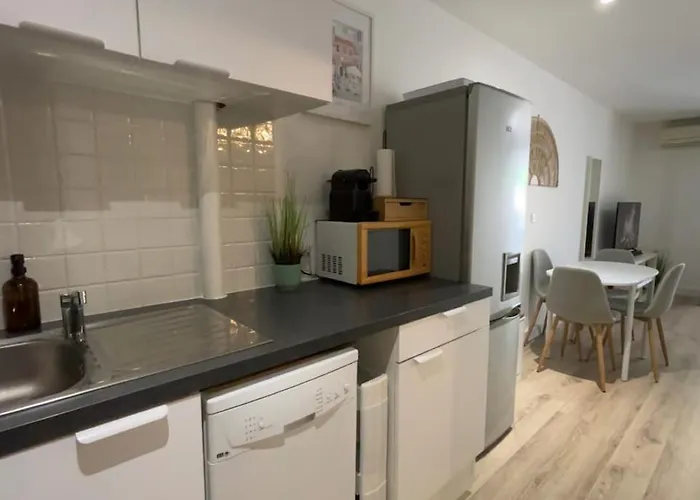 Appartement T2 Jardin&accès Privée